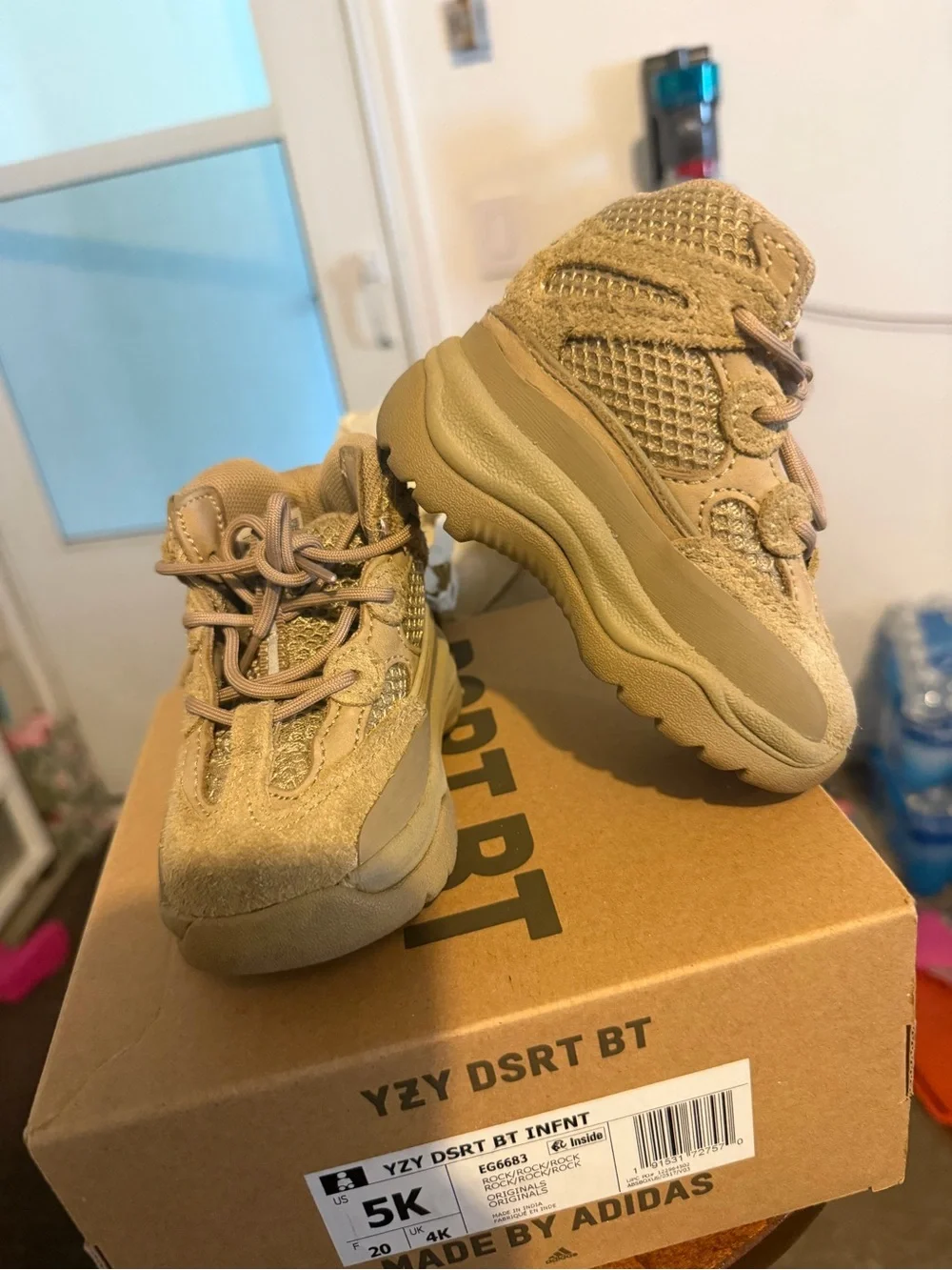adidas YZY DSRPT BT Infant Shoes - Tan